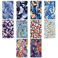 HEALLILY Tela Tela Algodón Algodón Tela Hoja Patchwork Surtido Artesanía para Accesorios de Bricolaje Costura…